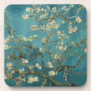 Vintage Van Gogh Almond Blossom Coaster