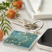 Vintage Van Gogh Almond Blossom Key Ring (Front Right)