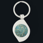 Vintage Van Gogh Almond Blossom Key Ring<br><div class="desc">Incorporated in the design on this product is an appealing print of "Almond Blossom" an oil on canvas painting created in 1890 by Vincent van Gogh. Vincent van Gogh (1853 – 1890) was a Dutch Post-Impressionist painter who in just over a decade created approximately 2, 100 paintings including about 860...</div>