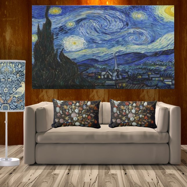 Vintage Van Gogh The Starry Night   Canvas Print (Creator Uploaded)