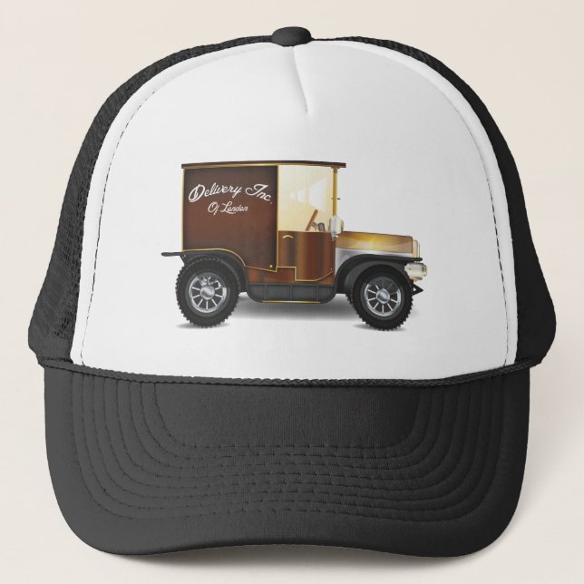 Vintage Van Trucker Hat (Front)