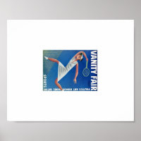 Vintage Vanity Fair Tennis Ad