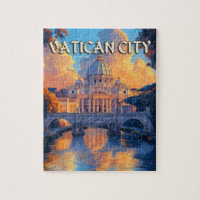 Vintage Vatican City Travel 