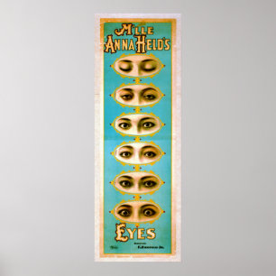 Vintage Vaudeville Poster 1898