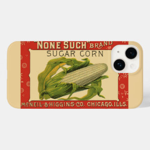 Vintage Vegetable Label Art, None Such Sugar Corn Case-Mate iPhone 14 Case