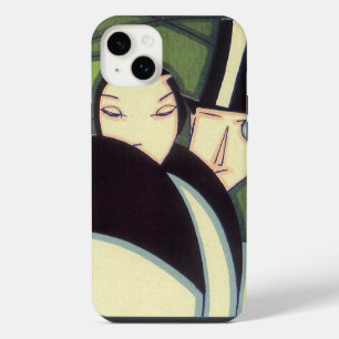 Vintage Vegetable Topper Label, Art Deco Romance iPhone 14 Plus Case