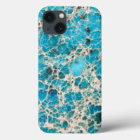 Vintage Veined Turquoise Design