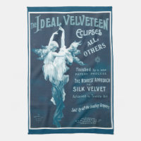 Vintage Velvet Advertising Poster