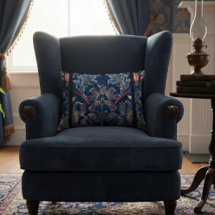 Vintage Velvet Blossoms: Gothic-inspired elegance Decorative Cushion