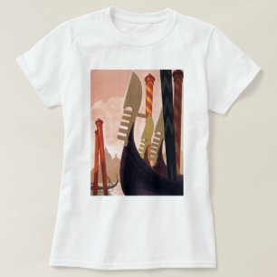 Vintage Venezia Gondolas T-Shirt