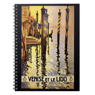 Vintage Venezia Venice Italy notebook