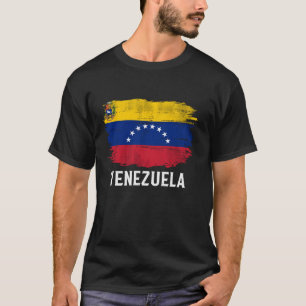 Vintage Venezuela Flag For Venezuelan Gift T Shirt