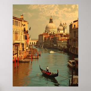 Vintage Venice: A Timeless Poster