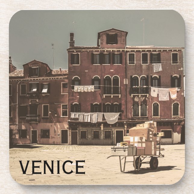 Vintage Venice Coaster (Front)