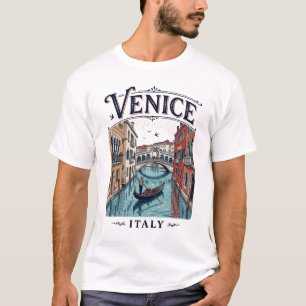 Vintage Venice Italy Men's T-Shirt
