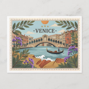 Vintage Venice Italy Postcard