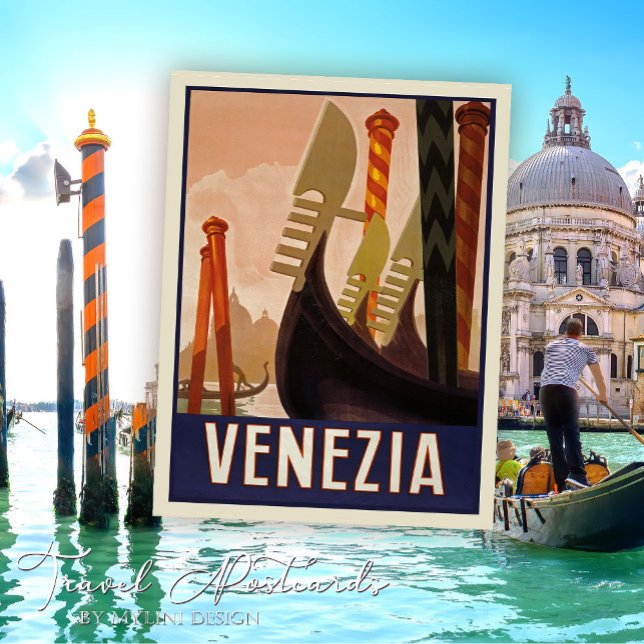 Vintage Venice Italy Travel Postcard (Creator Uploaded)