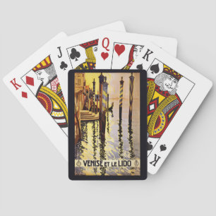 Vintage "Venise et le Lido" Italy playing cards