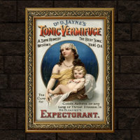 Vintage Vermifuge Medicine Advertising
