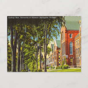 Vintage, Vermont, Burlington, Vermont Postcard