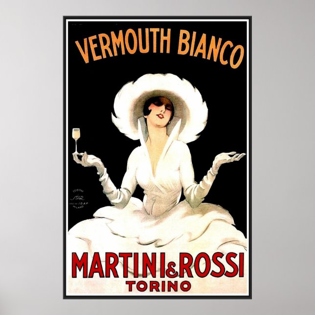 Vintage Vermouth Bianco poster (Front)