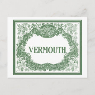 Vintage Vermouth Postcard