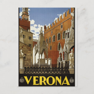 Vintage Verona Postcard