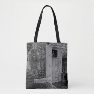 Vintage Versailles Palace Louis XV Bed chamber Tote Bag