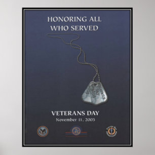 Vintage Veterans day, 2005  - Poster