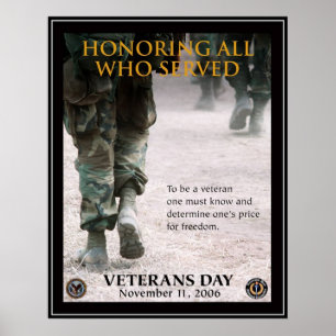 Vintage Veterans day, 2006  - Poster