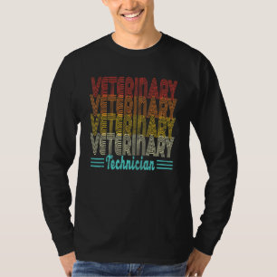 Vintage Veterinary Technician Vet Tech T-Shirt