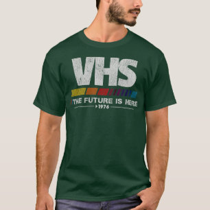 Vintage VHS The Future Is Here Tapestry T-Shirt