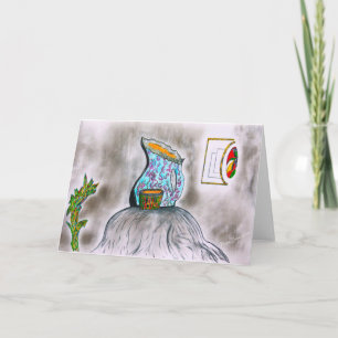 Vintage Vibe Greeting Card