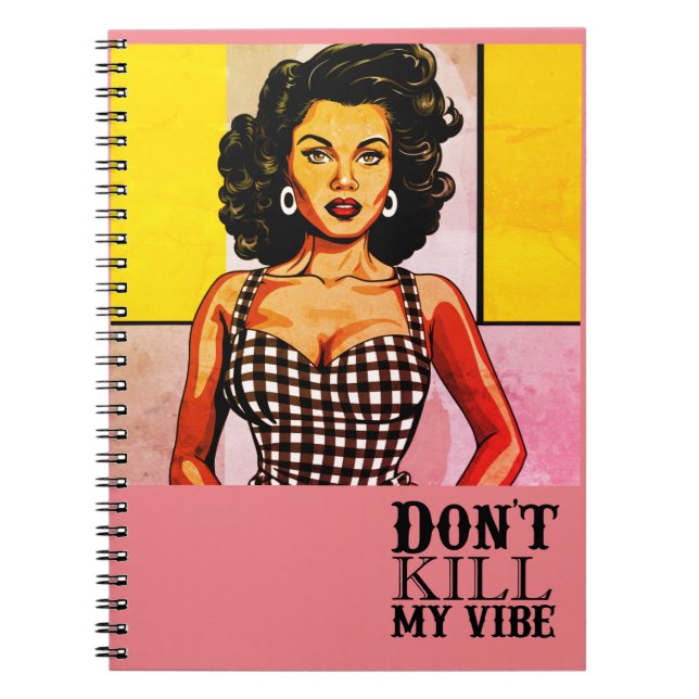 Vintage Vibe notebook (Front)
