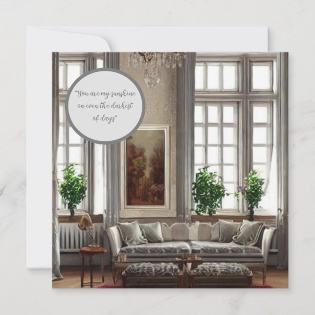 Vintage Vibe: "Timeless Love" Card (Front)