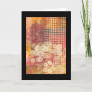 Vintage Vibes Blank Greeting Card