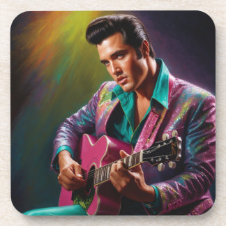Vintage Vibes: Elvis Coaster