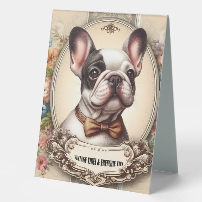 Vintage Vibes & Frenchie Ties (Front)