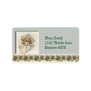 Vintage Victorian Art Address Label Stickers