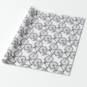 Vintage/Victorian Bicycle Wrapping Paper