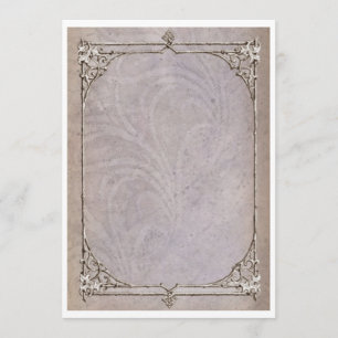 Vintage Victorian Border invitation