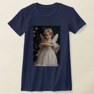 Vintage Victorian Christmas Angel T-Shirt