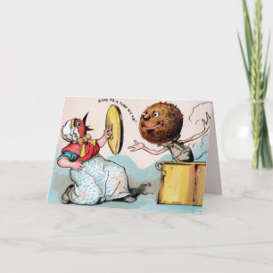 Vintage Victorian Christmas Card