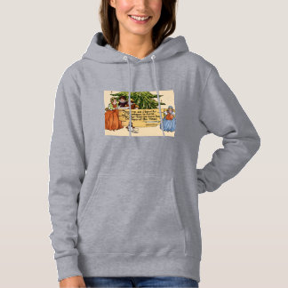 Vintage Victorian Christmas Carolers Illustration Hoodie