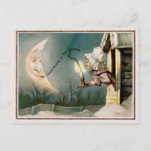 Vintage Victorian Christmas Postcard