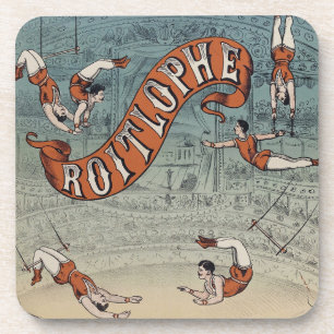 Vintage Victorian Circus Coaster