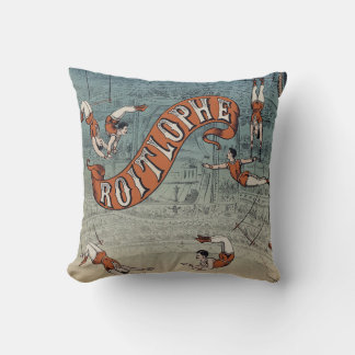 Vintage Victorian Circus  Cushion