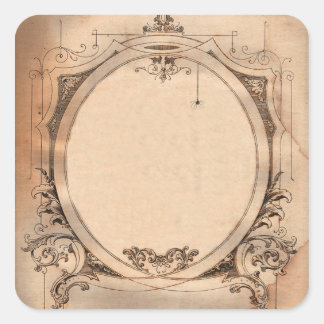 Vintage Victorian Dandy Chic customisable Label