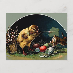 Vintage Victorian Easter Postcard