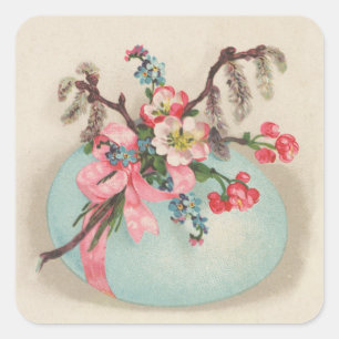 Vintage Victorian easter stickers